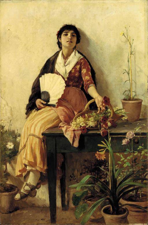 Frank Duveneck - The Florentine Girl