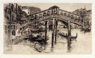 Frank Duveneck - The Rialto, Venice (Poole 23)