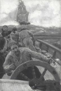 Frank Earle Schoonover - The Chase