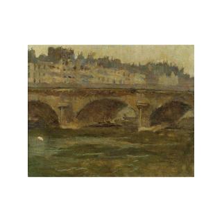 Frank Edwin Scott - View Of The Pont Neuf, Paris