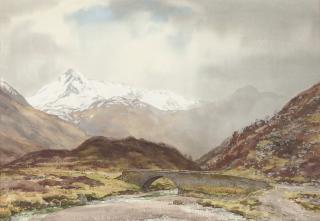 Frank Egginton, R.C.A. - Bridge of Shiel, Ross-Shire