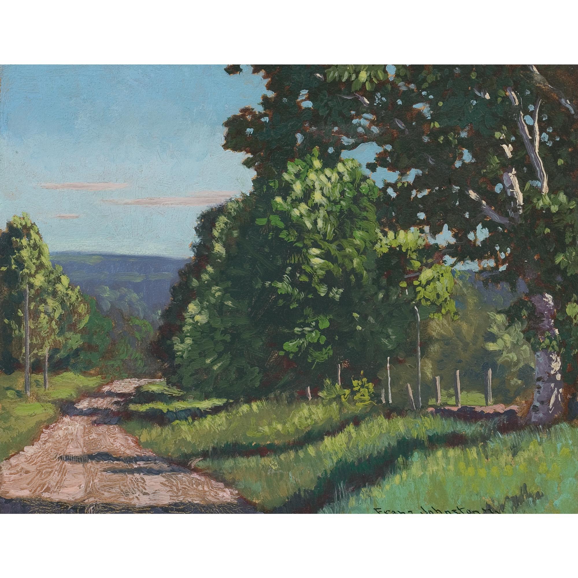 Frank (Franz) Hans Johnston - A Georgian Bay Road In June