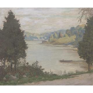 Frank (Franz) Hans Johnston - The Quiet Bay, Penetanguishene