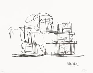 Frank Gehry - Study For New Frank Gehry House