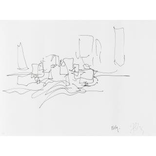 Frank Gehry - Untitled (Cover for Sketches of Frank Gehry)