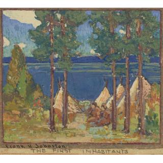 Frank Hans Johnston - The First Inhabitants