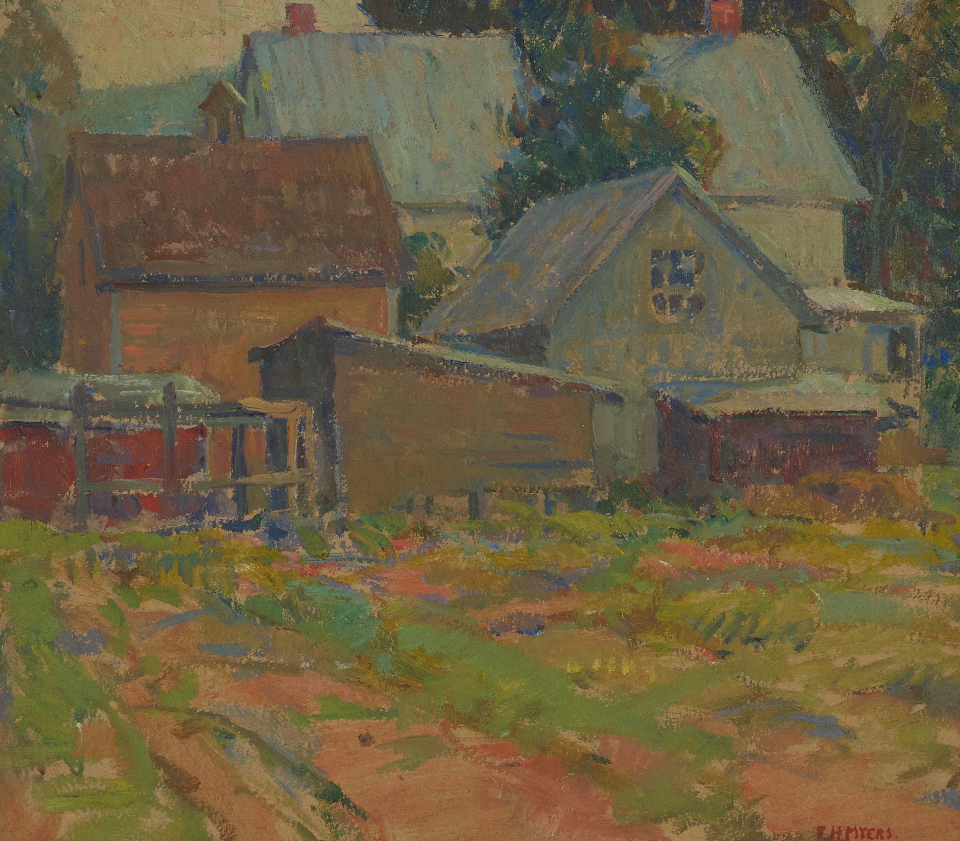 Frank Harmon Myers - Near the Village