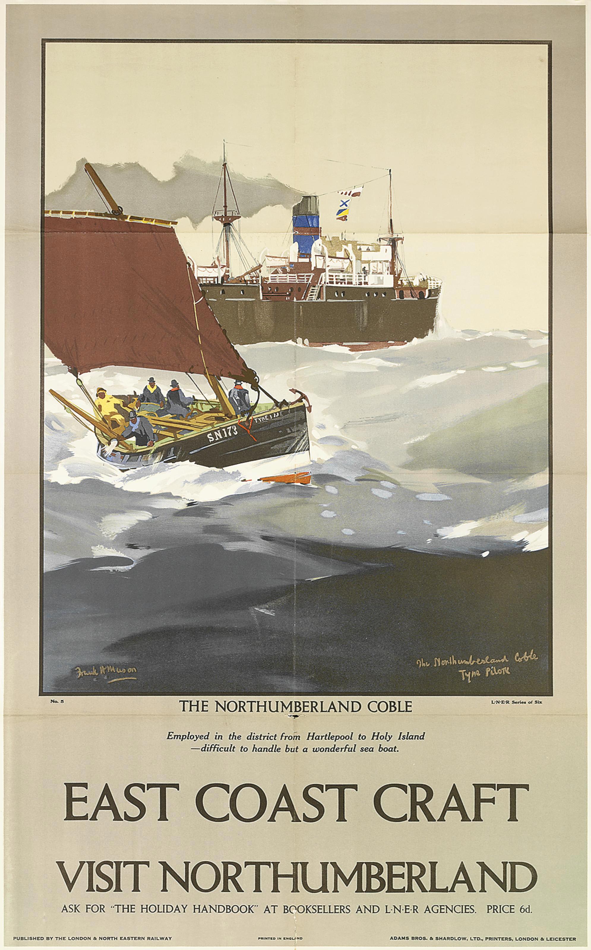 Frank Henry Mason - East Coast Craft, The Northumberland Coble