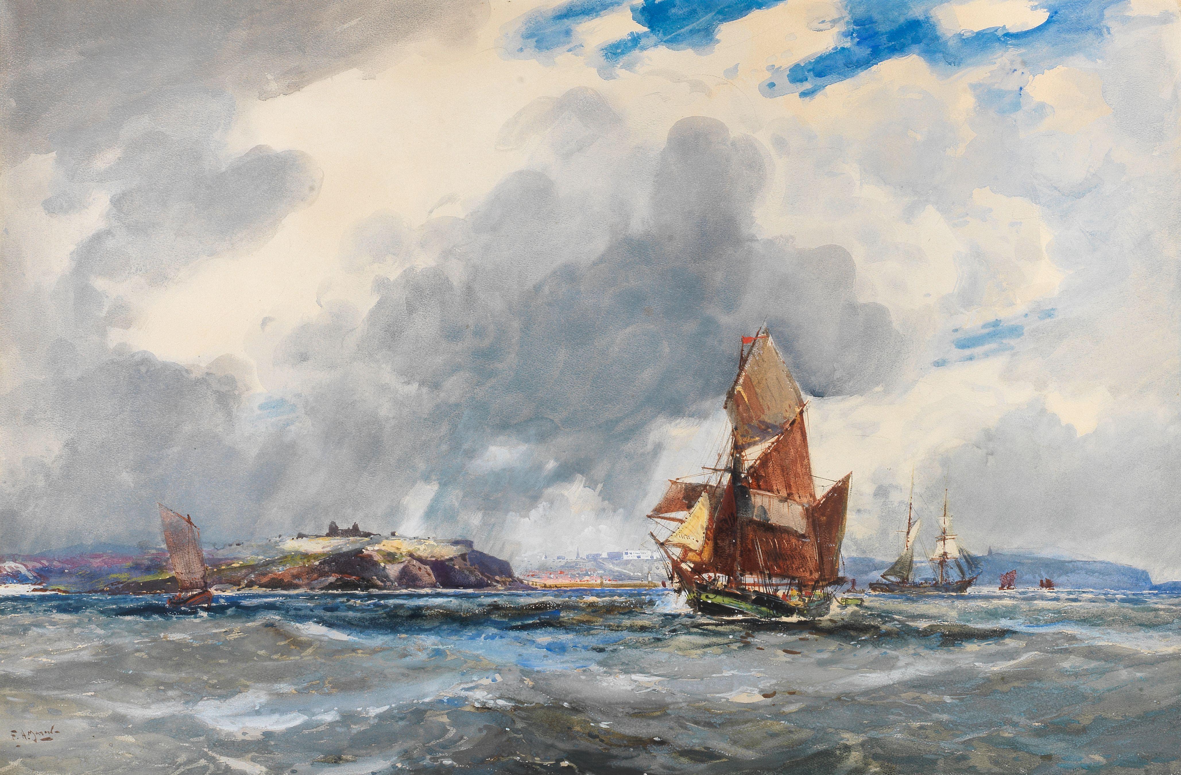Frank Henry Mason - Off Whitby