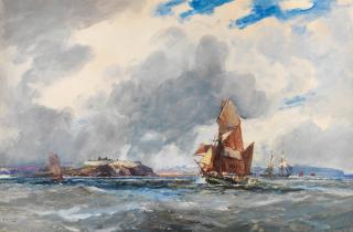 Frank Henry Mason - Off Whitby