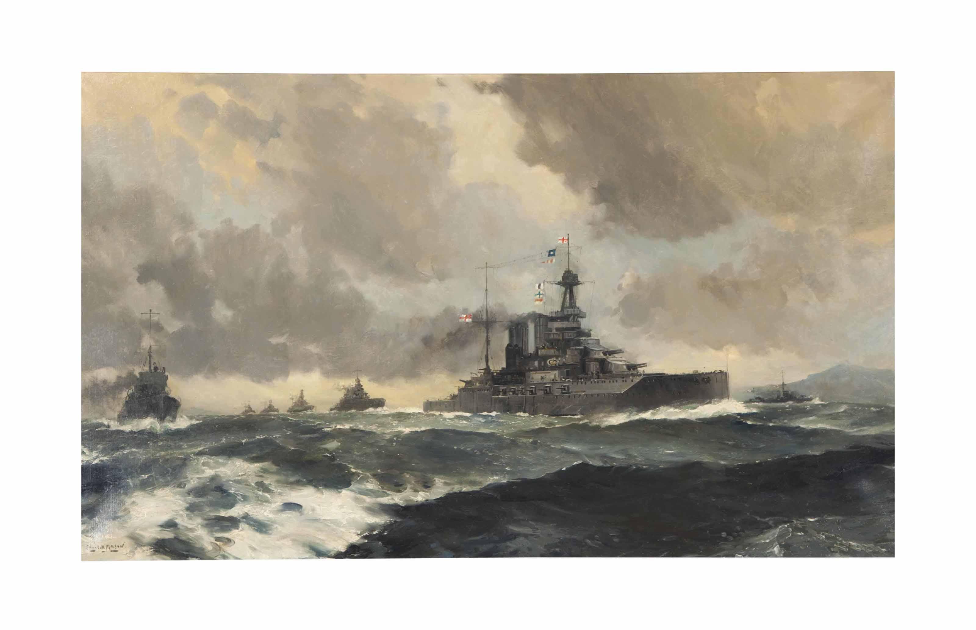 Frank Henry Mason - The Fifth Battle Cruiser Squadron