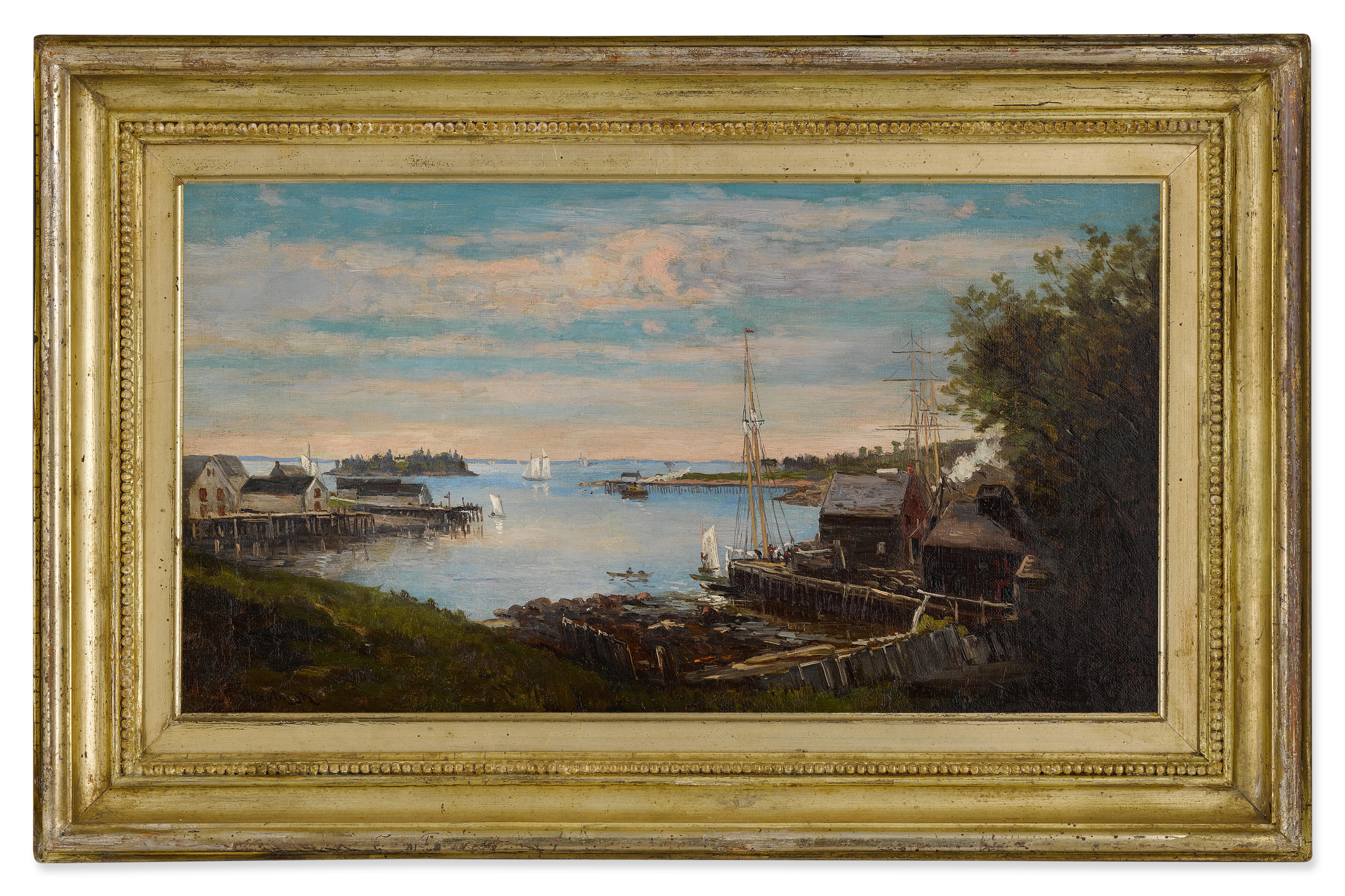 Frank Henry Shapleigh - Camden Harbor Maine