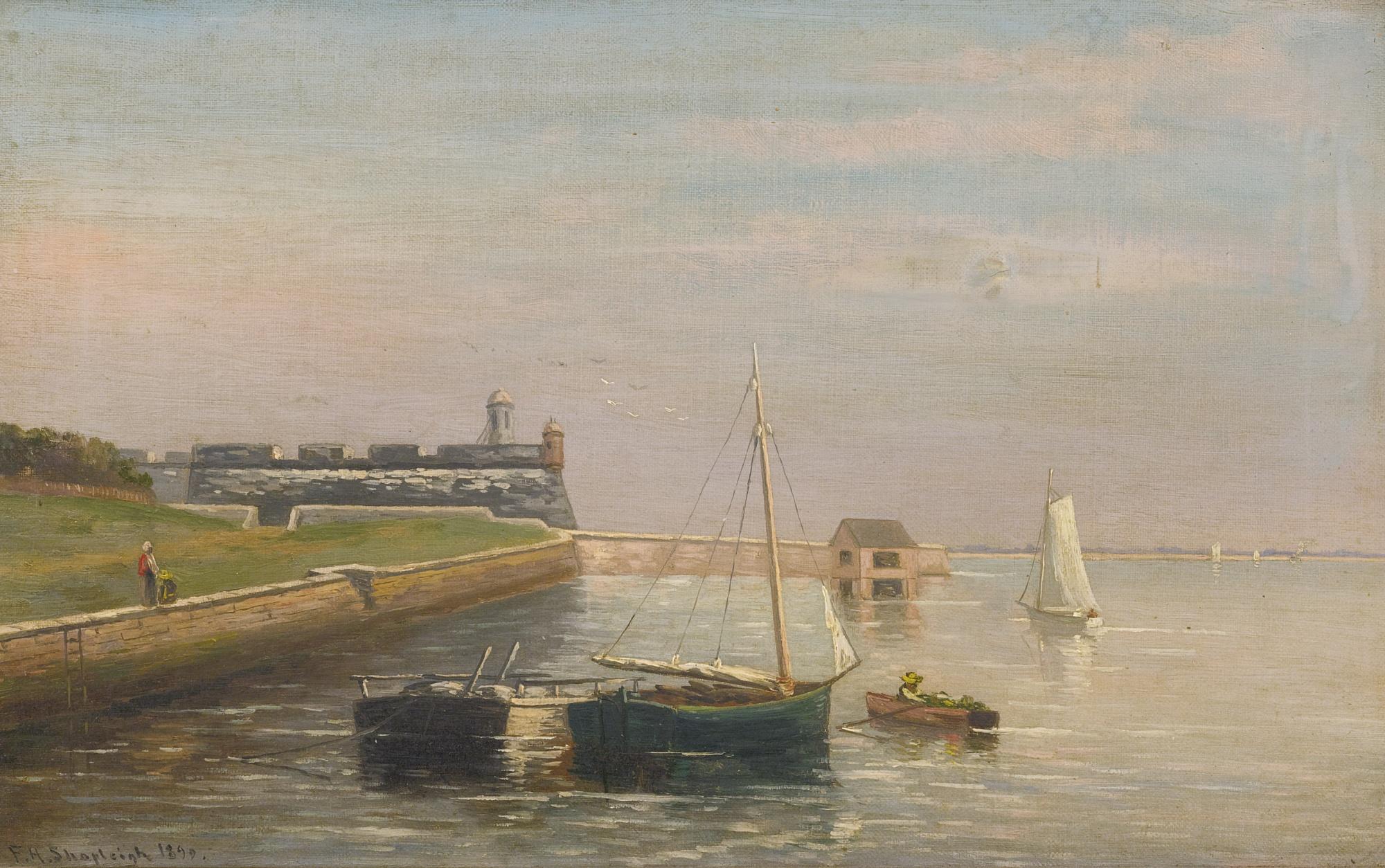 Frank Henry Shapleigh - Fort Marion, St. Augustine, Florida