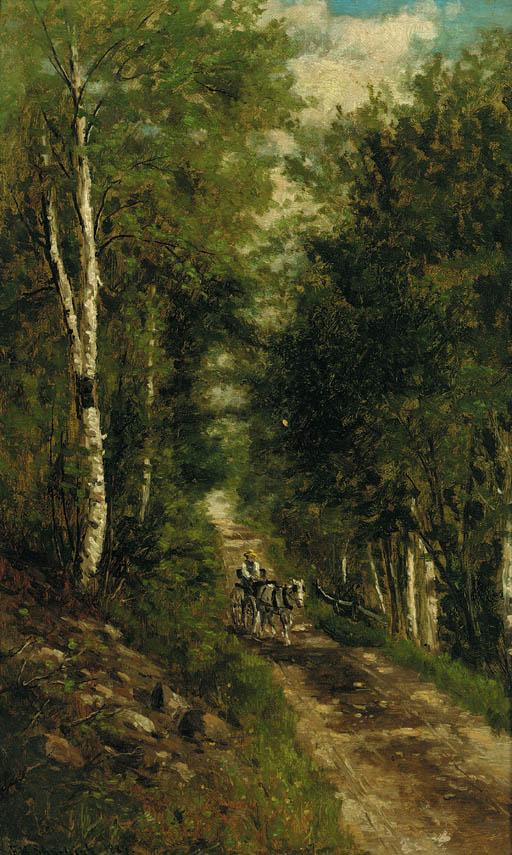 Frank Henry Shapleigh - On Thorn Hill Road, Jackson, New Hampshire