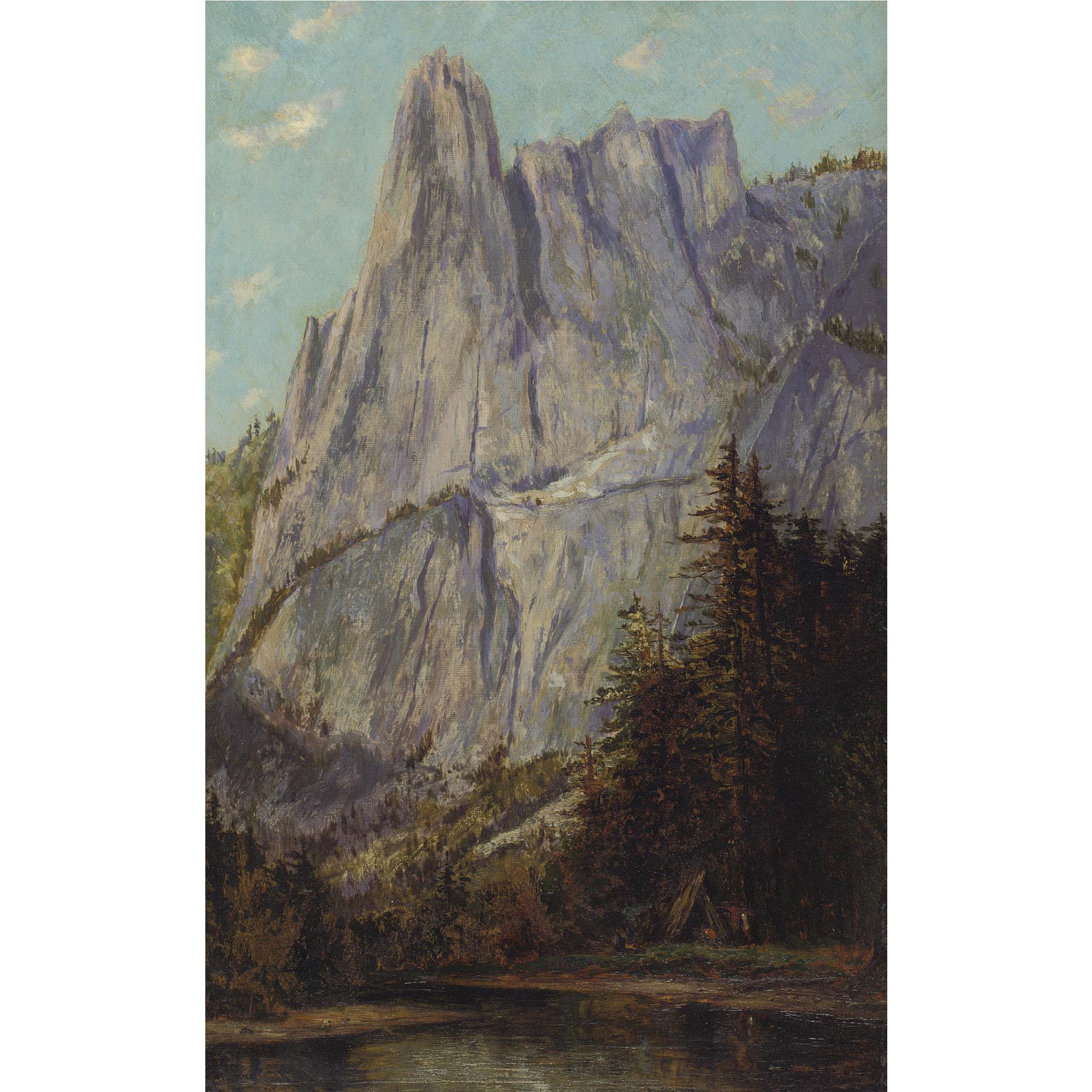 Frank Henry Shapleigh - Sentinel Rock, Yosemite Valley