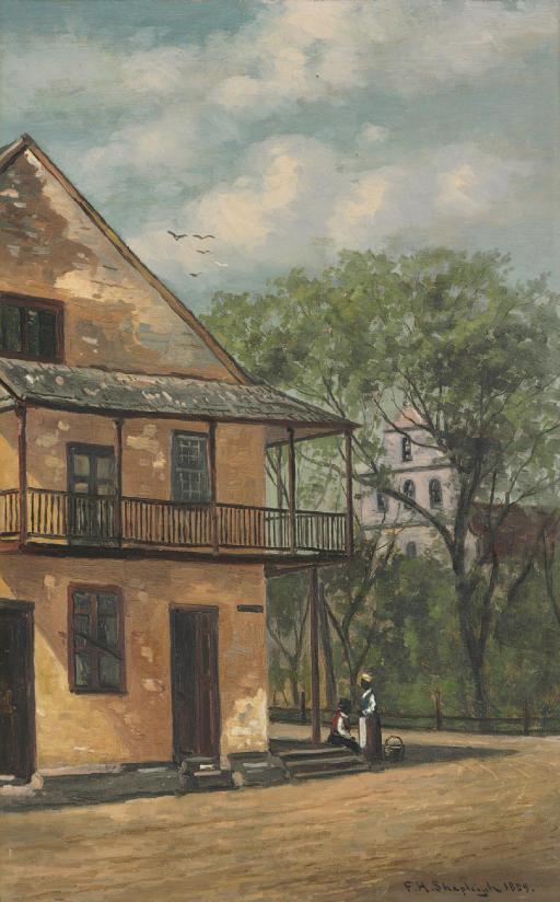 Frank Henry Shapleigh - The Old Sanchez House, St. Augustine, Florida