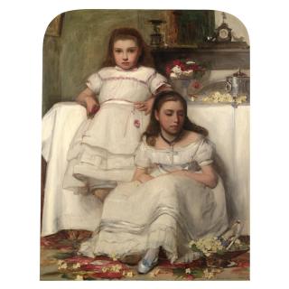 Frank Holl, R.A., A.R.W.S. - Sisters