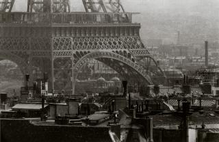 Frank Horvat - Eiffel Tower And Roof Tops, Paris 1956