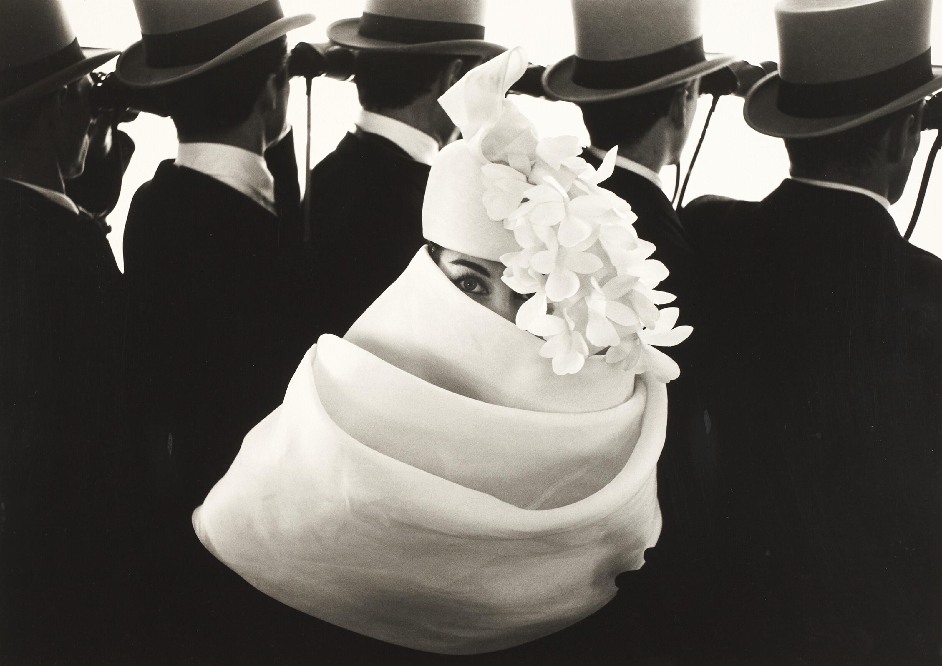 Frank Horvat - Givenchy Hat (A), Jardin des Modes, Paris, 1957