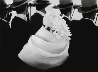 Frank Horvat - \'Givenchy Hat A, Paris\', 1958