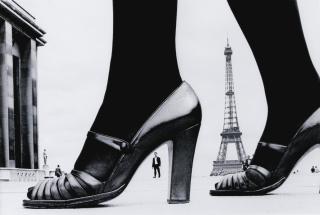 Frank Horvat - \'Shoe And Eiffel Tower (A)\', Paris, 1974