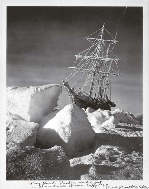 Frank Hurley - Return of the sun after the long winter darkness (S.Y. Endurance in the Weddell Sea)