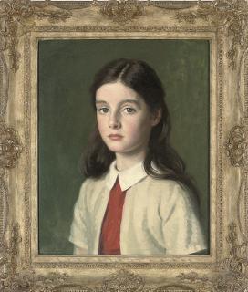 Frank Jameson - Portrait of Daphne, The Artist\'S Daughter