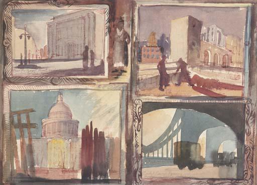 Frank Jeffrey Edson Smart - Motifs in London