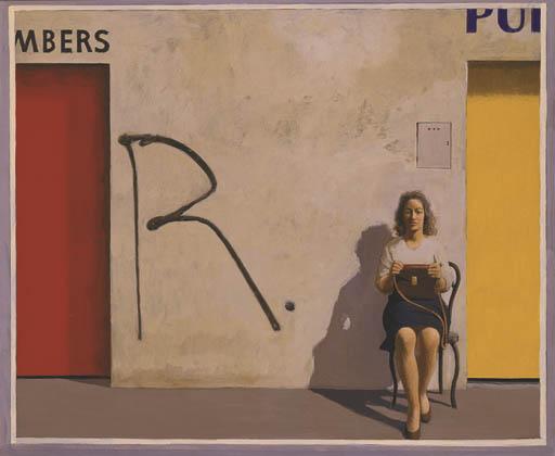 Frank Jeffrey Edson Smart - Study for Portrait of Germaine Greer