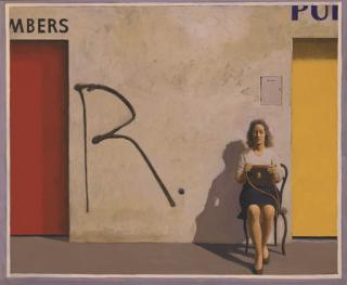 Frank Jeffrey Edson Smart - Study for Portrait of Germaine Greer