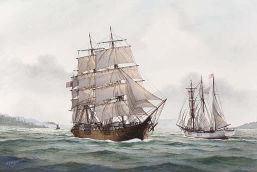 Frank Joseph Henry Gardiner - The American Clipper Abner Coburn