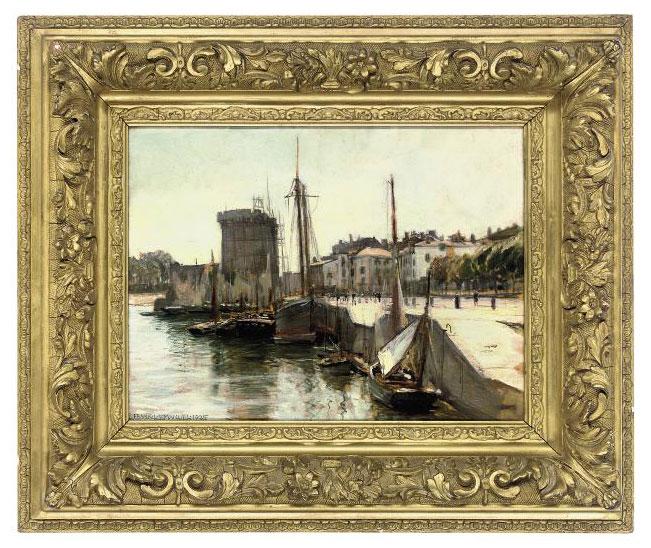 Frank Lewis Emanuel - Sunshine at La Rochelle