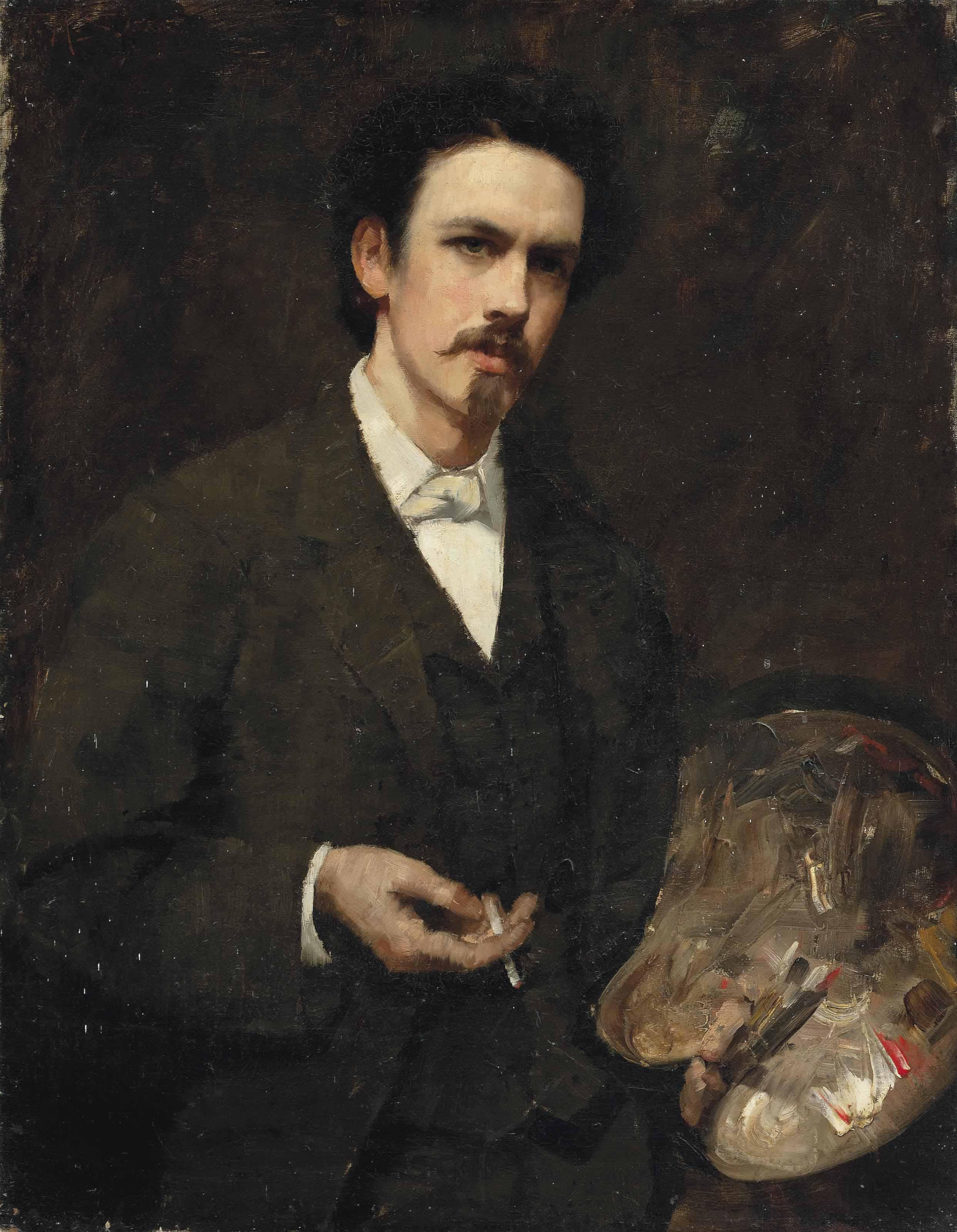 Frank Markham Skipworth - Portrait of Sir James Jebusa Shannon (1862-1923)