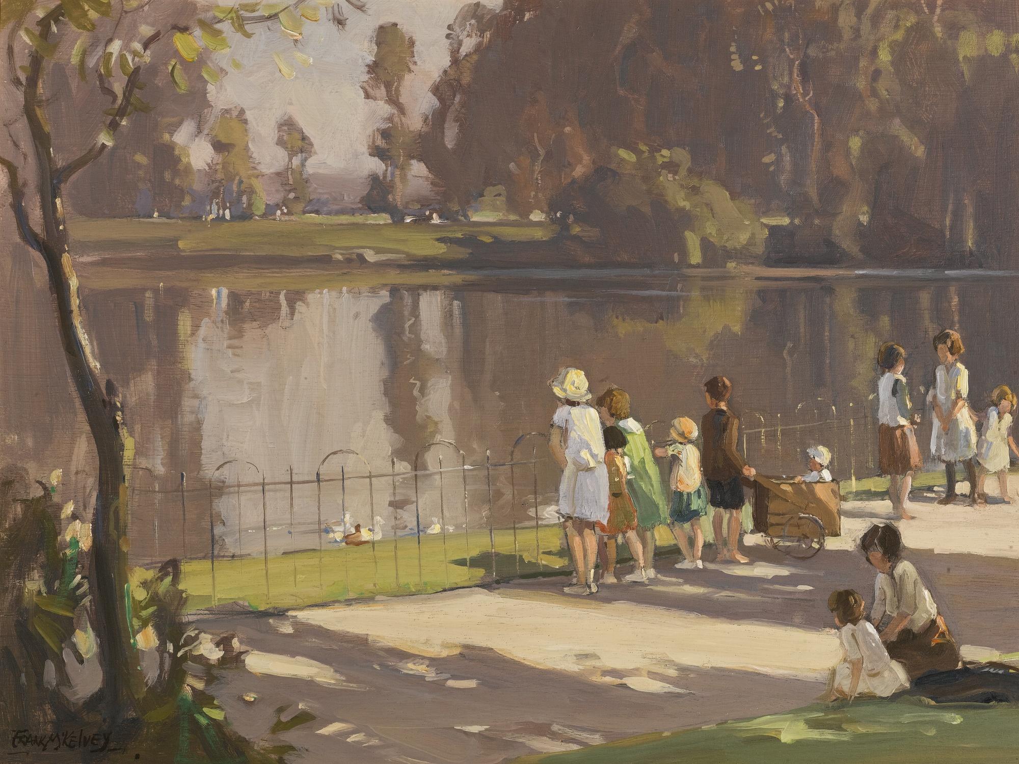 Frank Mckelvey, R.H.A., R.U.A. - A Summer\'S Day