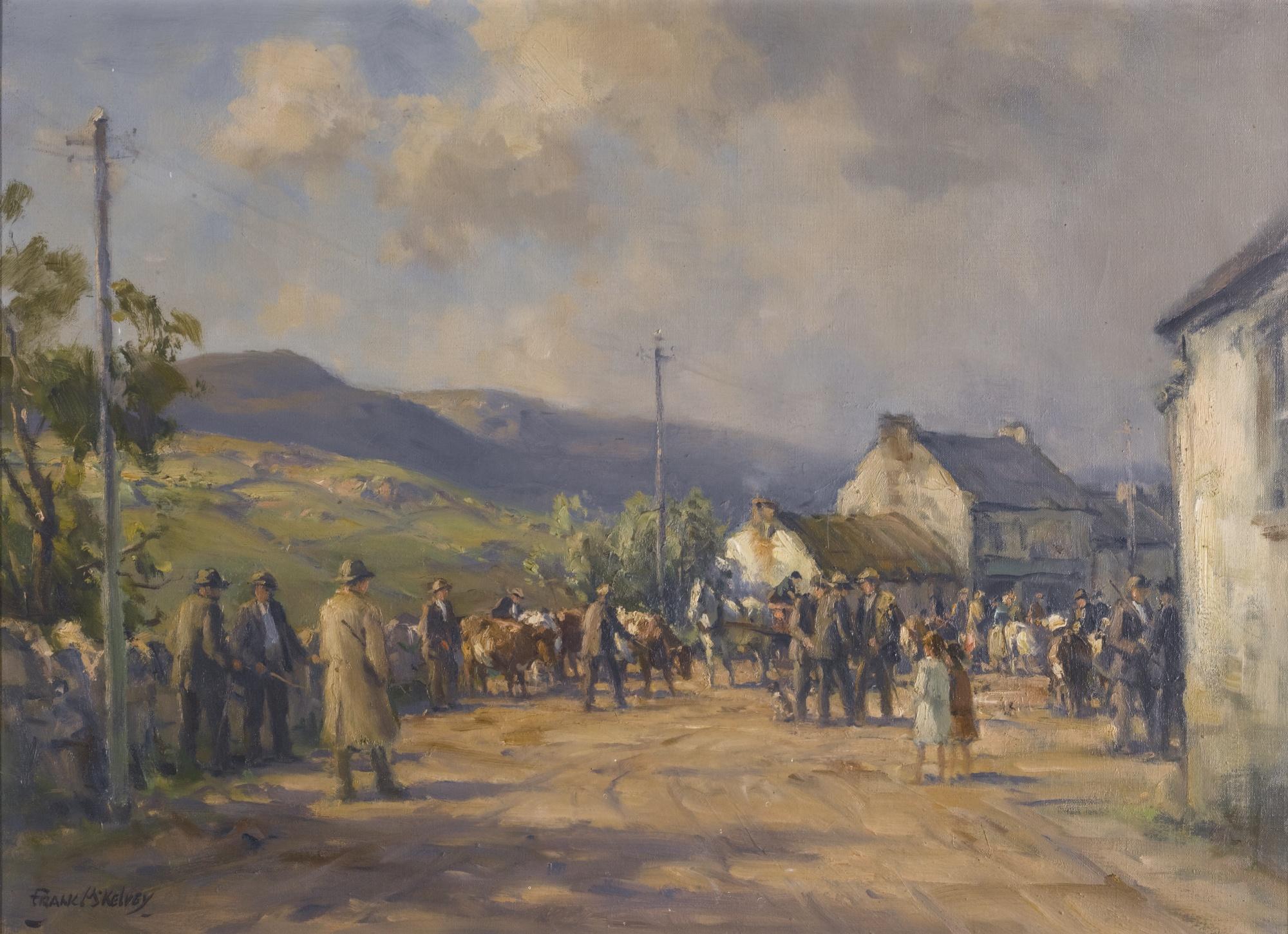 Frank Mckelvey, R.H.A., R.U.A. - An Irish Fair