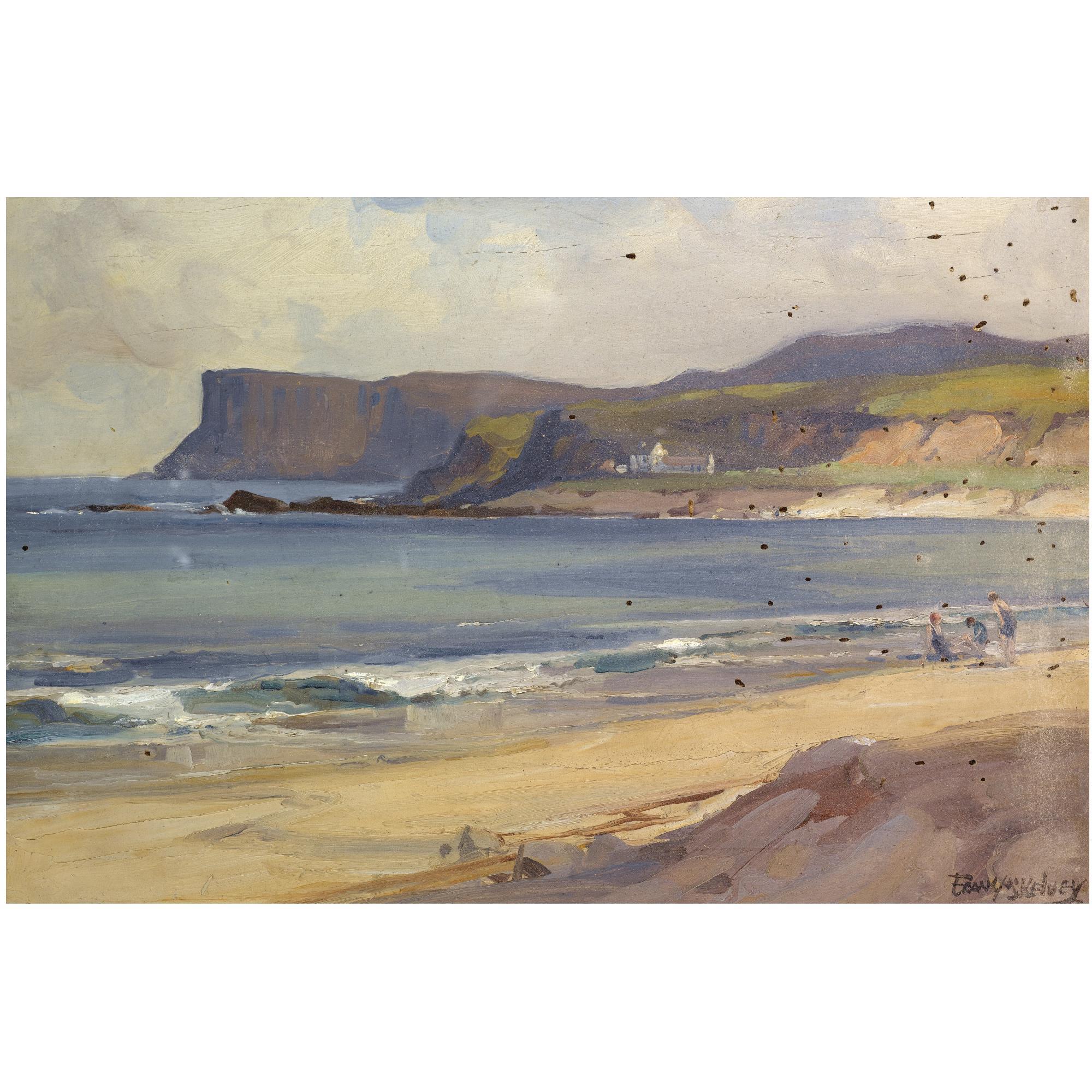 Frank McKelvey, R.H.A., R.U.A. - Irish Fairhead From Ballycastle Sands