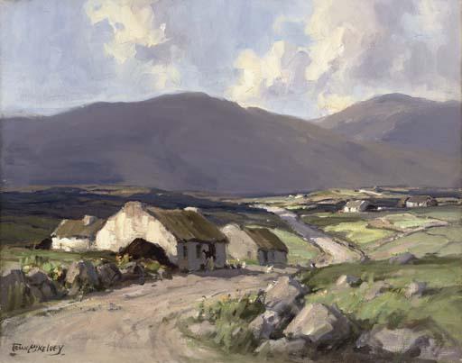 Frank McKelvey, R.H.A., R.U.A. - On the Road to Dungloe, Co. Donegal