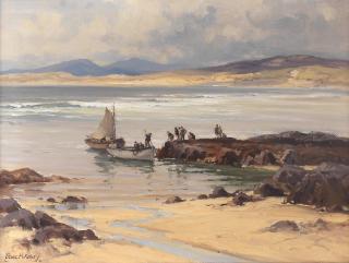 Frank McKelvey R.H.A., R.U.A. - Sunday Morning, Ards, Co. Donegal