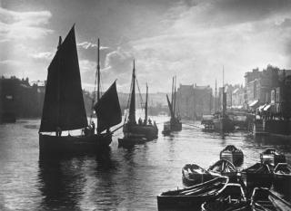 Frank Meadow Sutcliffe - With Wind & Tide; The Sentinel