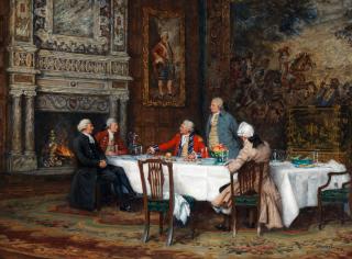 Frank Moss Bennett - Discussing strategy