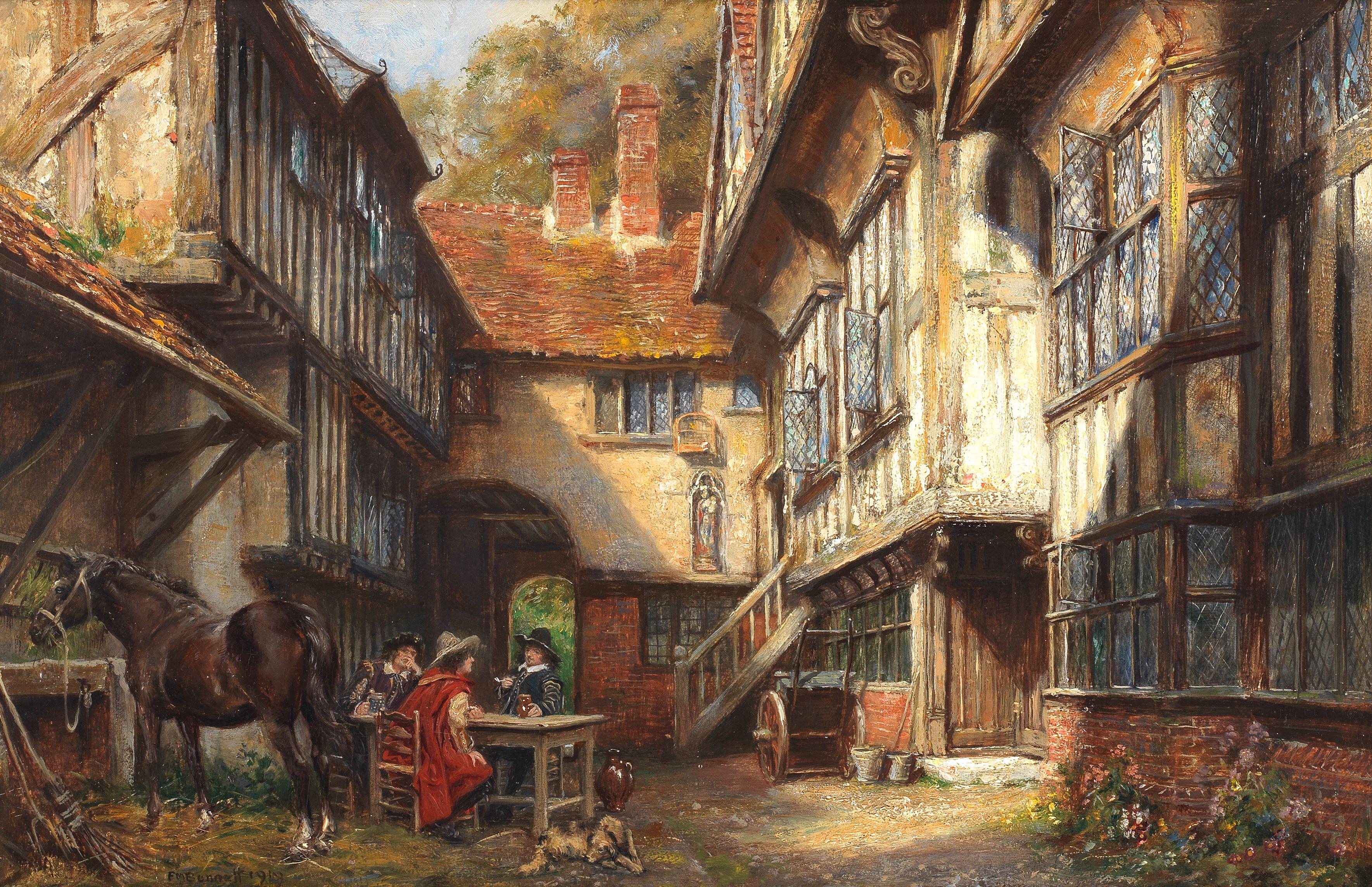 Frank Moss Bennett - The Mermaid Inn, Rye