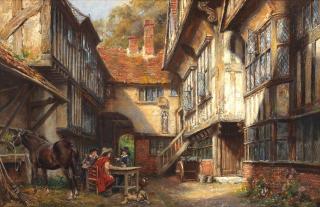 Frank Moss Bennett - The Mermaid Inn, Rye
