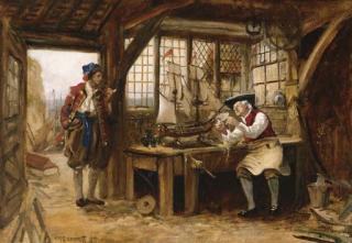 Frank Moss Bennett - The Model Ship Wright