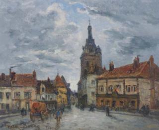 Frank Myers Boggs - Across The Canal, Nemours