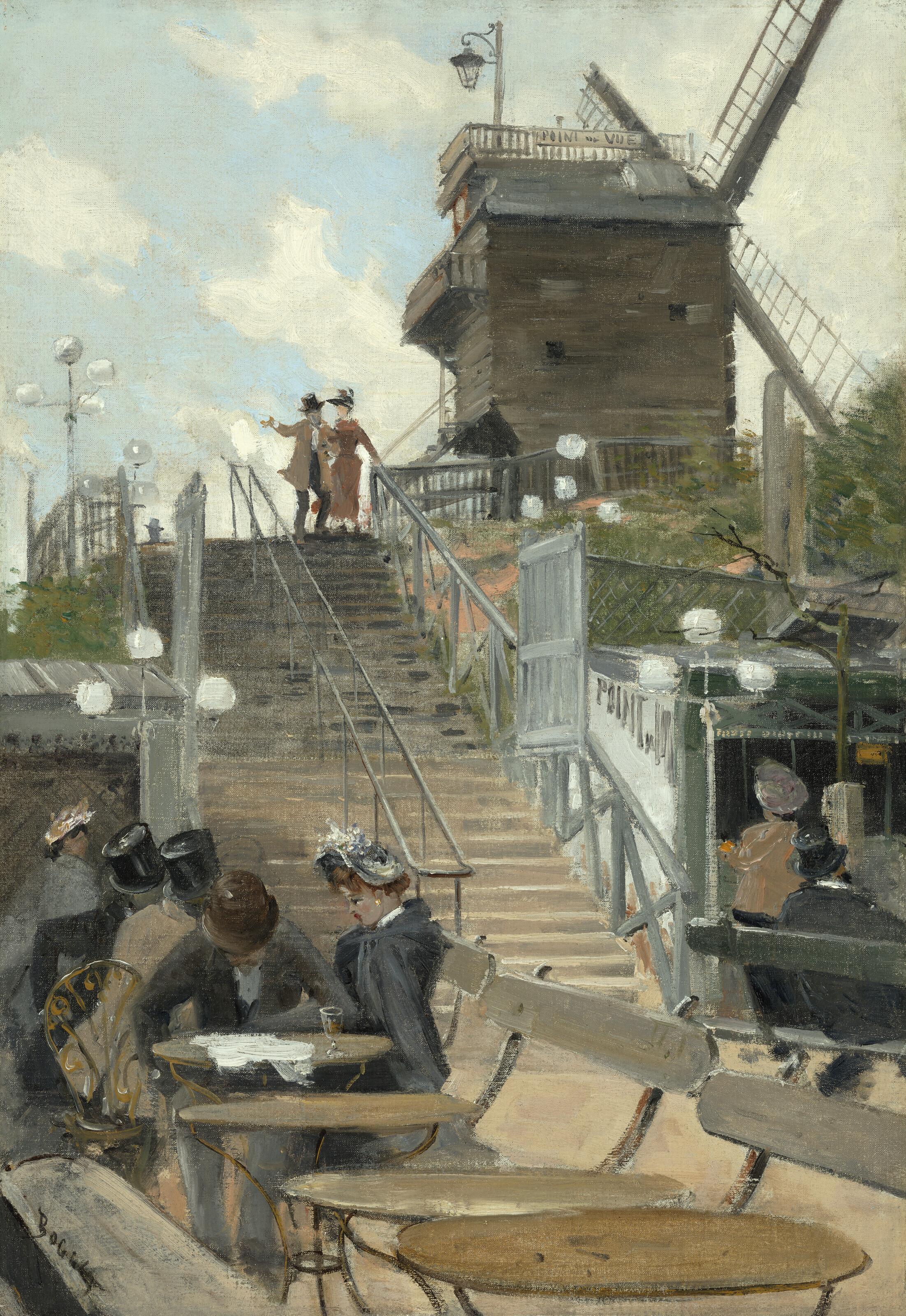 Frank Myers Boggs - Le Moulin de la Galette