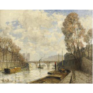 Frank Myers Boggs - Le Pont St. Michel