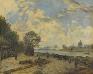 Frank Myers Boggs - Les Berges De Seine À Paris