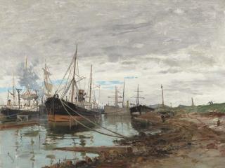 Frank Myers Boggs - On the Quay