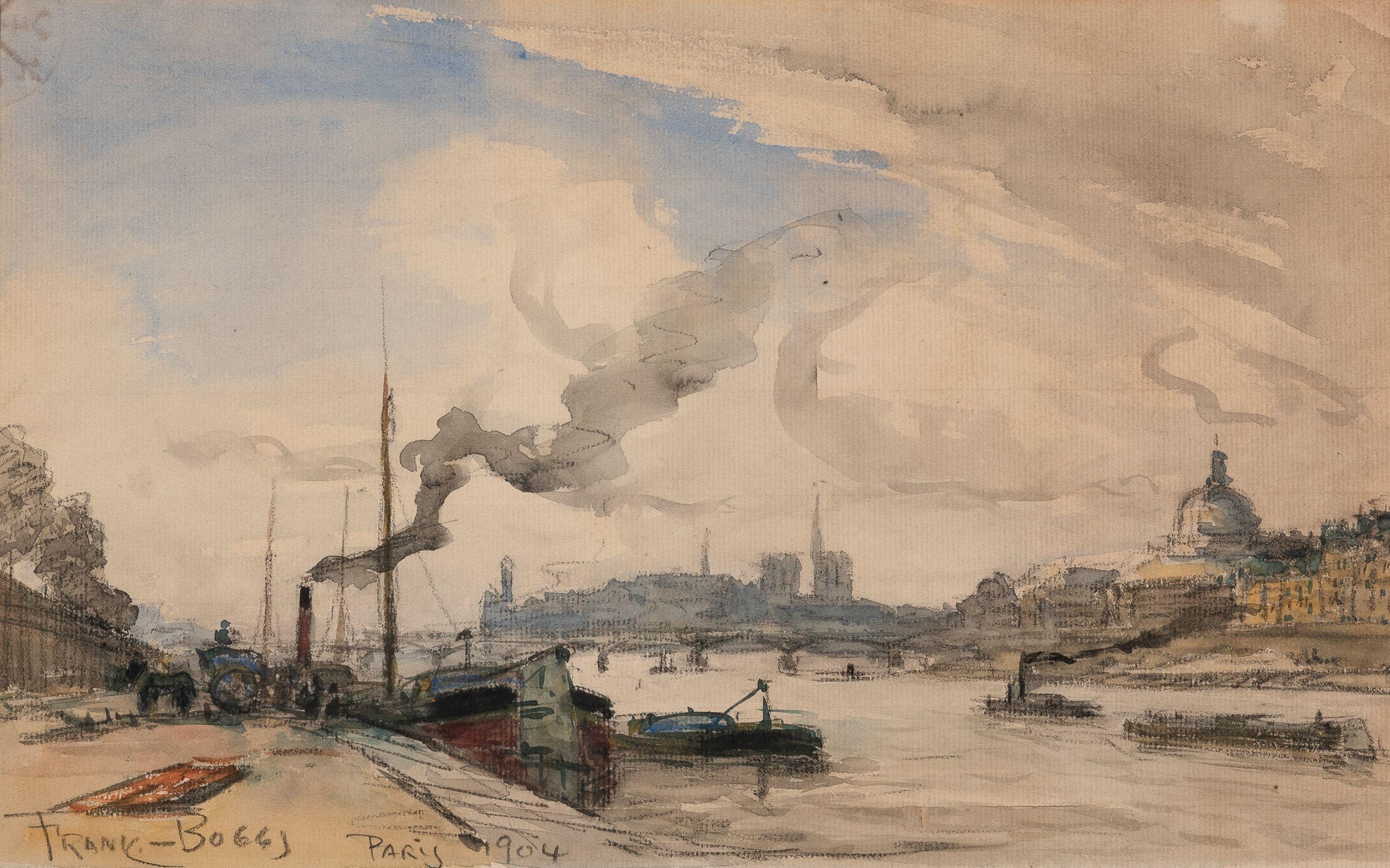 Frank Myers Boggs - Paris-Port St. Nicolas