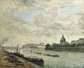 Frank Myers Boggs - The Banks Of The Seine, Paris